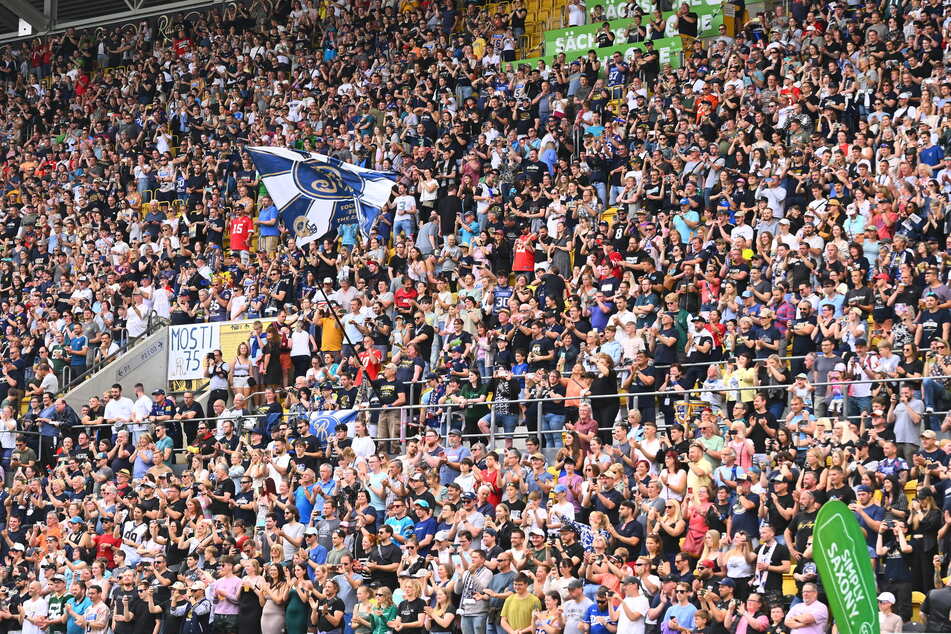 Eine überwältigende Mehrheit der Fans im Rudolf-Harbig-Stadion wird hinter den Dresden Monarchs stehen.