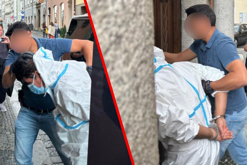 Der 48-Jährige wurde in einem weißen Overall am Sonntag zum Amtsgericht Passau gebracht und dem Haftrichter vorgeführt.