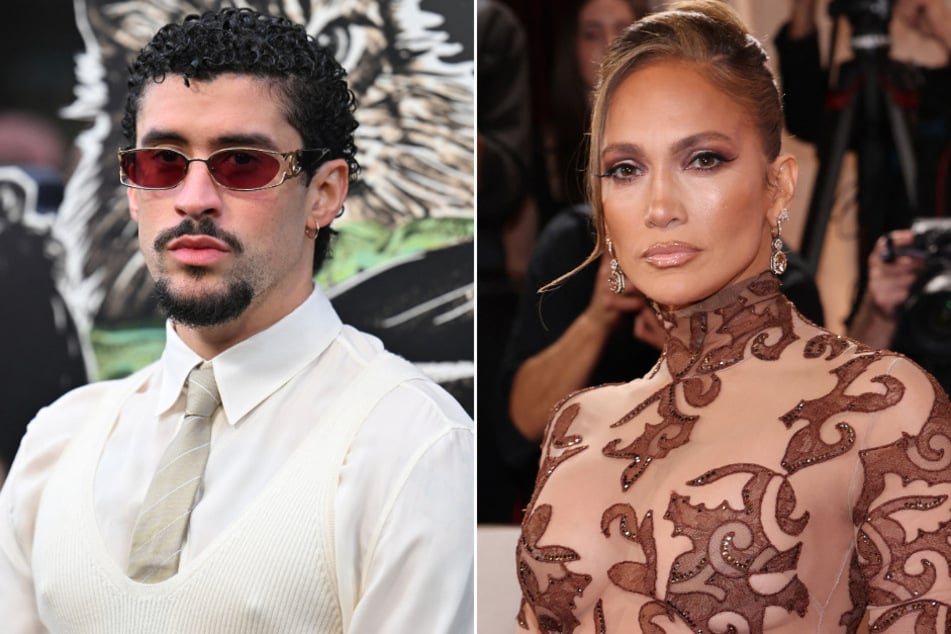 Jennifer Lopez (r.) is reportedly hoping to rekindle her musical connection with Bad Bunny (l.) as he dominates the charts.