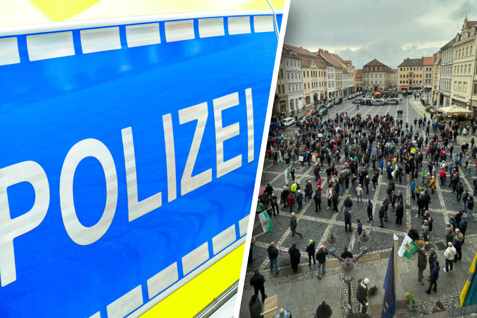 Wegen geplanter Asylunterkunft: Demonstranten stürmen Rathaus von Zittau