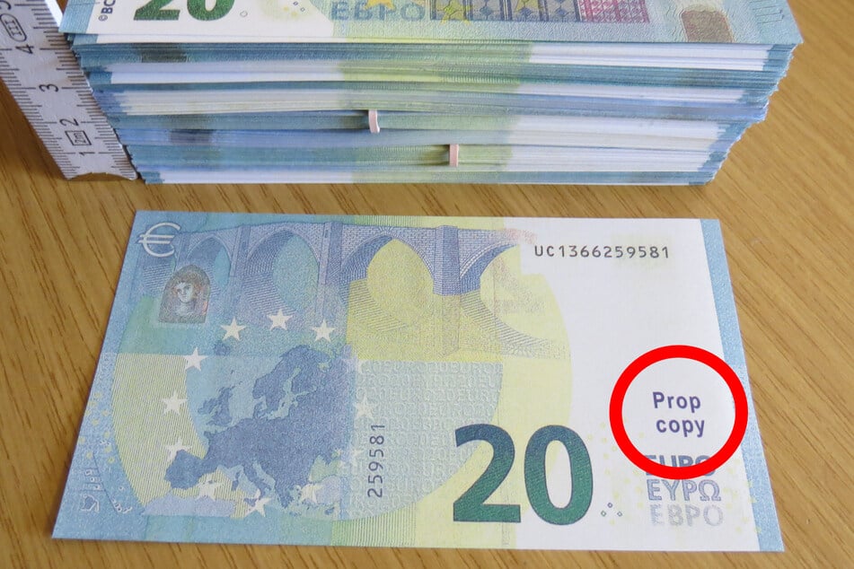 In Halle (Saale) wurde Falschgeld in Höhe von einer Million Euro sichergestellt.
