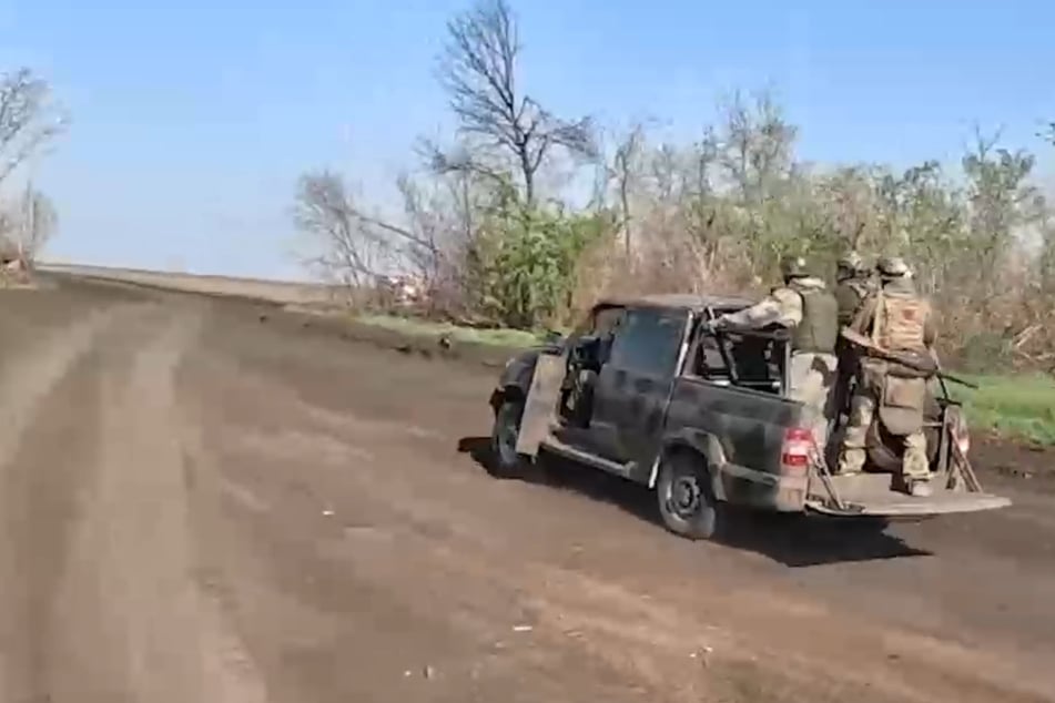 Russische Soldaten in Frontnähe: Russland plant offenbar eine großangelegte Offensive im Raum Sumy.