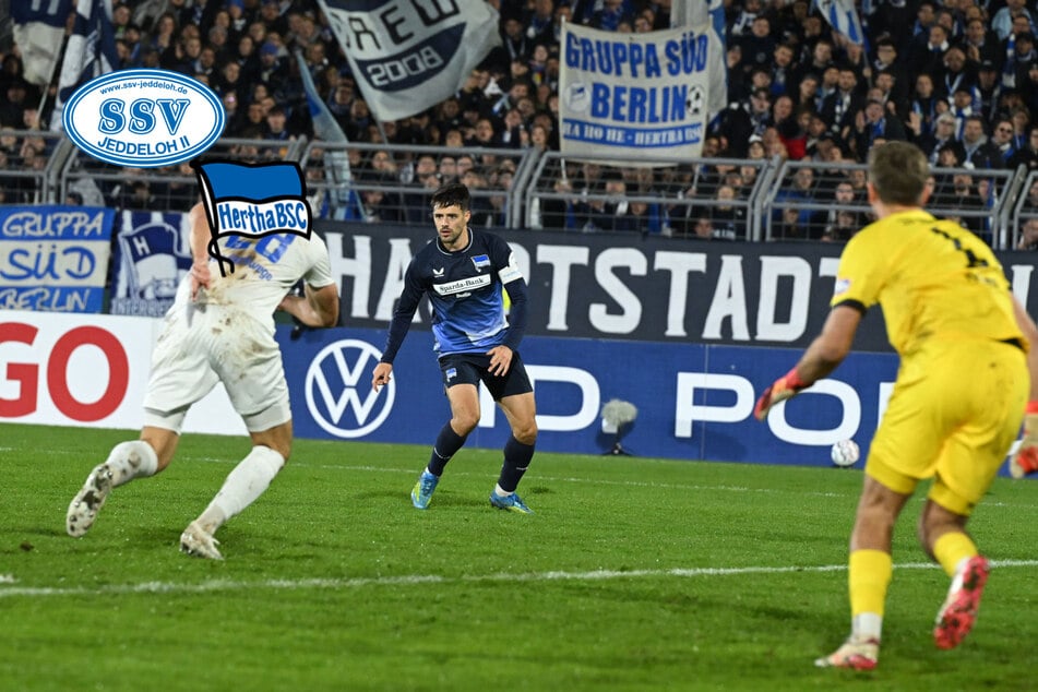 Pokal-Sensation bleibt aus: Hertha steht im Achtelfinale
