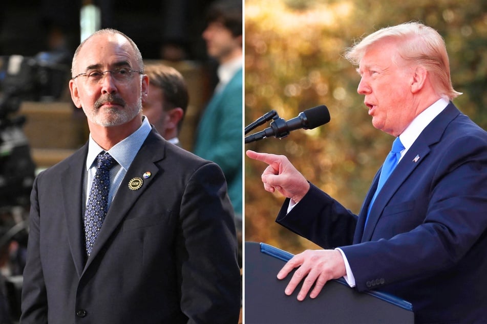 Trump slams UAW leader Shawn Fain after Harris endorsement: "Stupid person!"