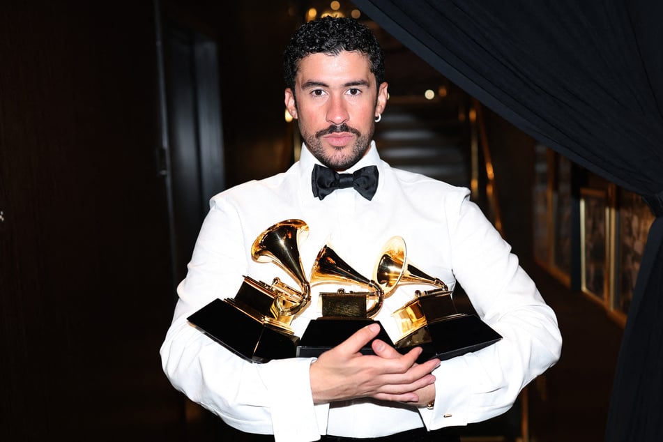 The Puerto Rican superstar won big at this year's Grammys, taking home multiple prizes including Album of the Year.