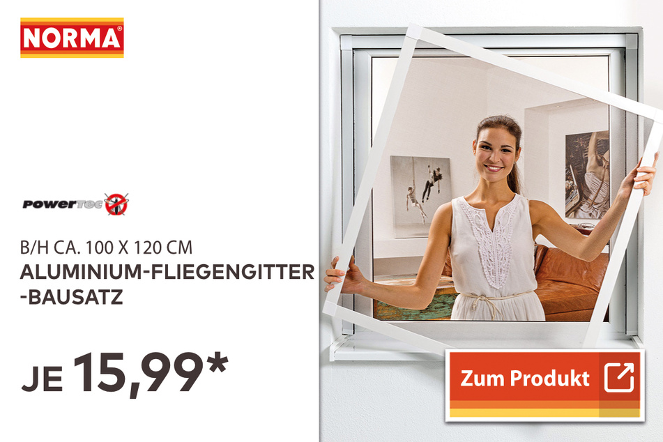 Aluminium Fliegengitter Bausatz ab 15,99 Euro