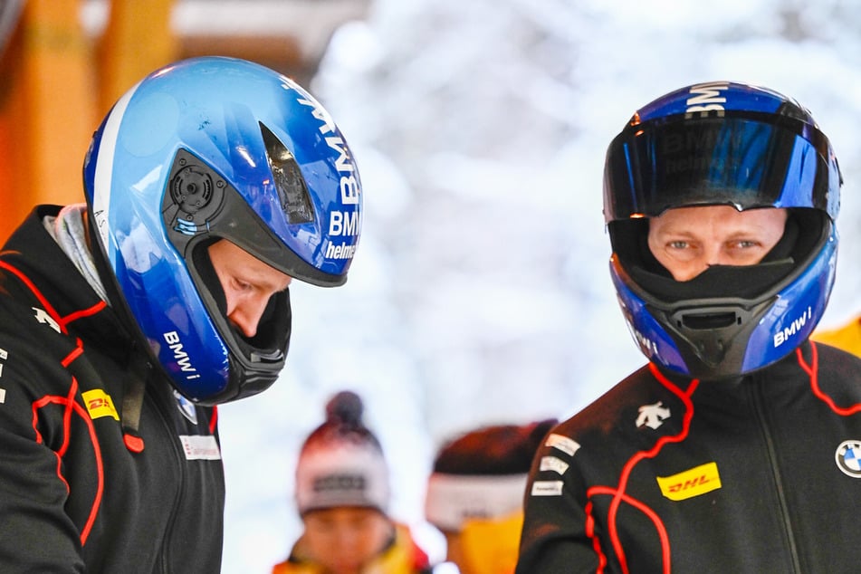 Ein eingespieltes Team: Alexander Schüller (28, l.) und Francesco Friedrich (35, r.).