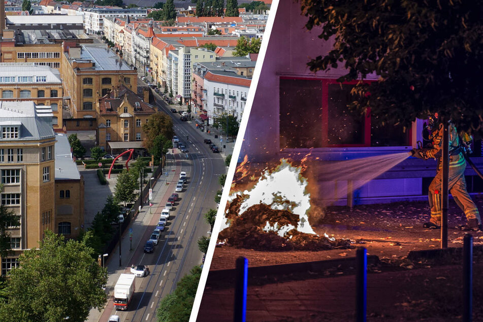 Berlin: Feuerteufel am Werk: Brandstifter sucht Oberschöneweide heim