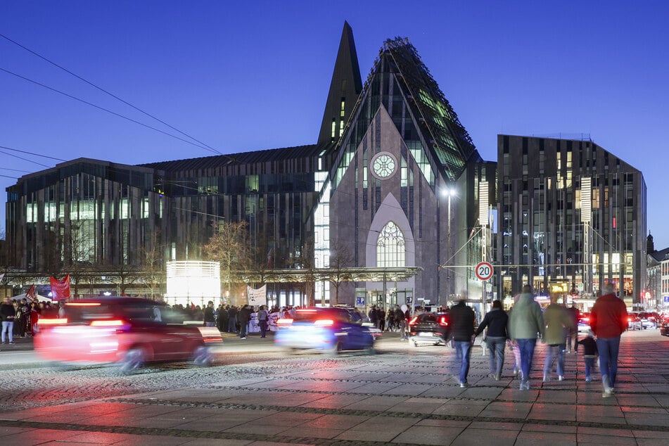 Der Campus am Augustusplatz: Die Uni Leipzig kämpft mit den Folgen eines Hackerangriffs.