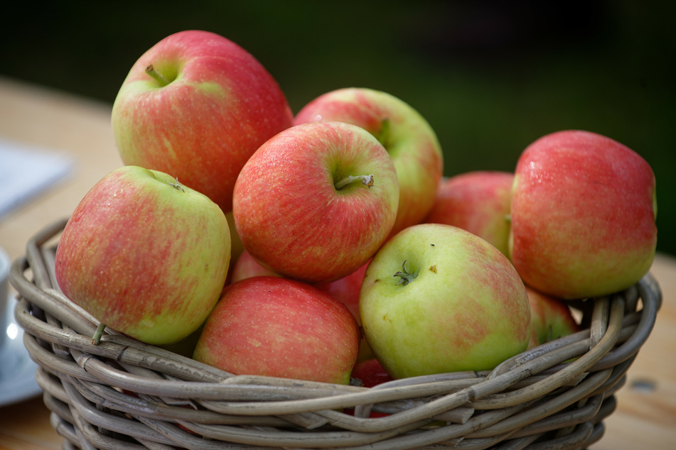 Frische Äpfel aus dem Rheinland.