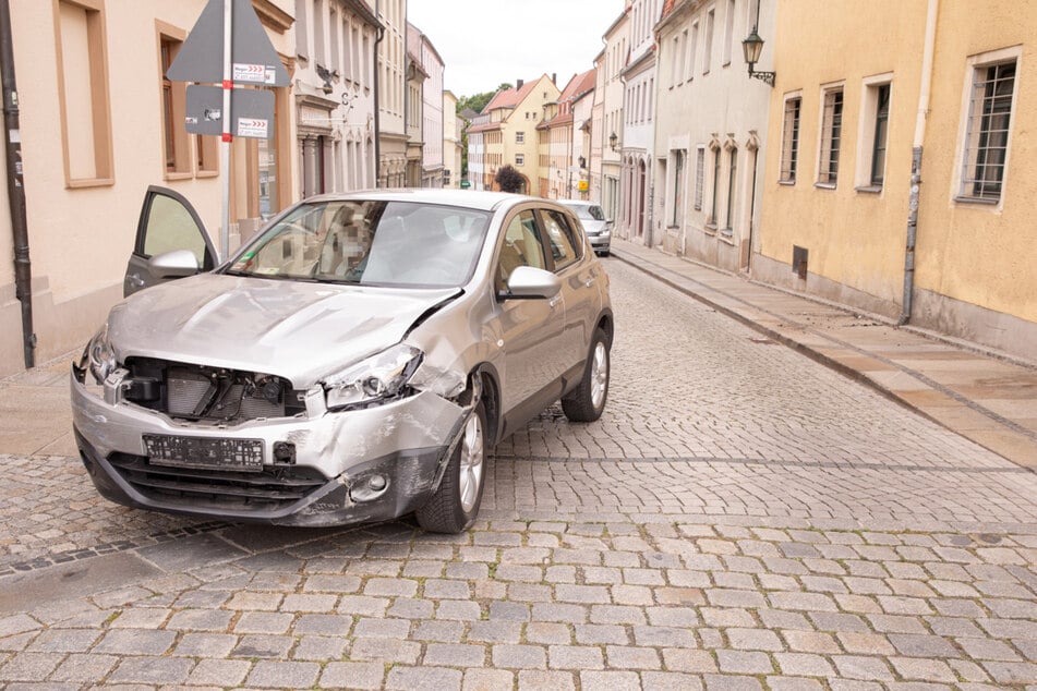 Der Nissan Qashqai des Seniors (86) wurde ordentlich zerkratzt.