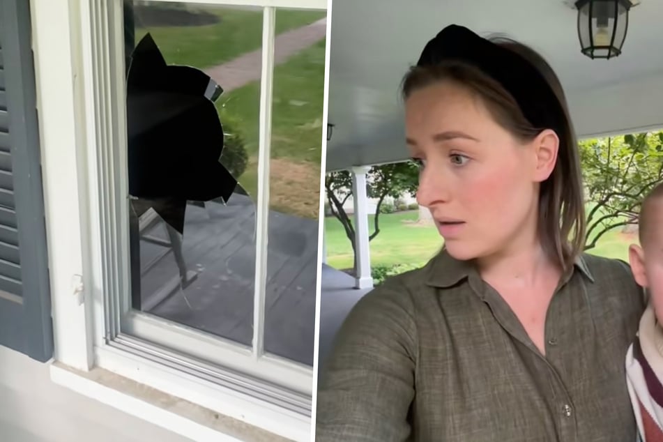 La doctora Lydia Pulci aparece horrorizada en su video de TikTok por el invitado inesperado en su casa.