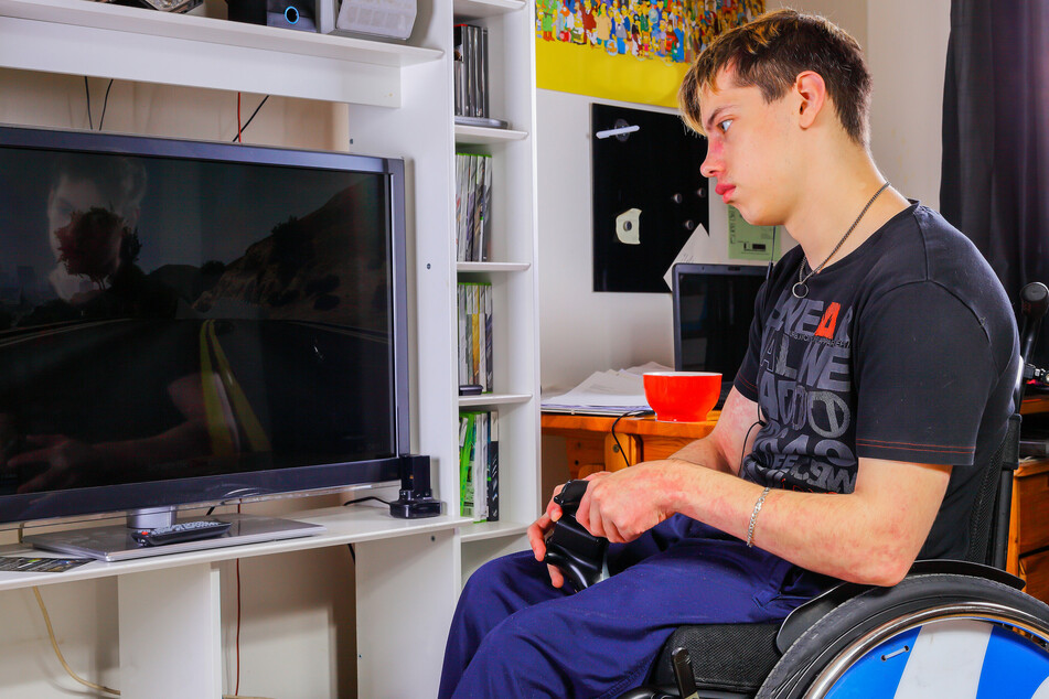 People with disabilities often require adjustments to games and controllers in order to fully enjoy the experience, so most gaming companies have dedicated accessibility teams to design features helpful to those who game differently (stock image).