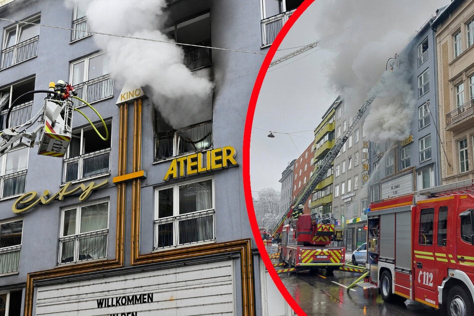 München: Menschen schreien am Fenster um Hilfe: Großeinsatz bei Hausbrand in München