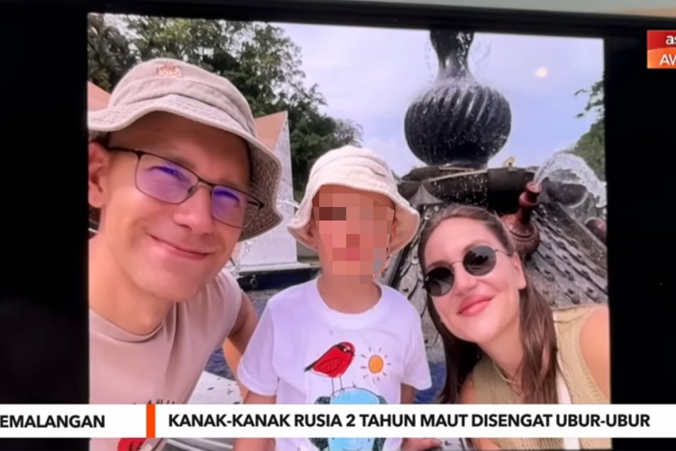 Kurz vor dem schrecklichen Unglück war die Familie aus Chabarowsk (russischer Ferner Osten) noch so glücklich.