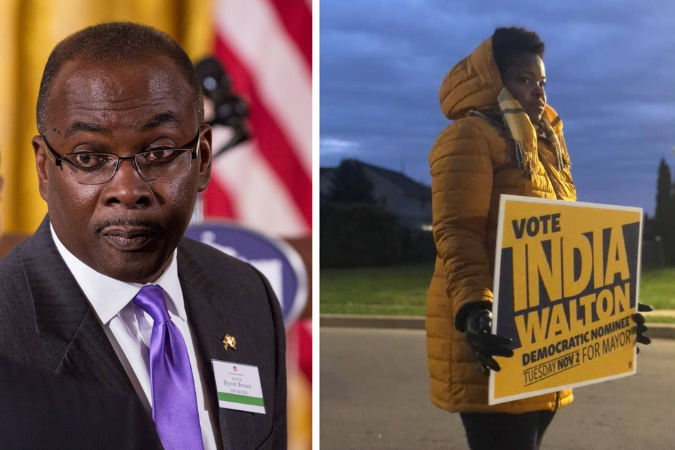 Byron Brown declares victory over India Walton in hotly contested Buffalo mayoral race