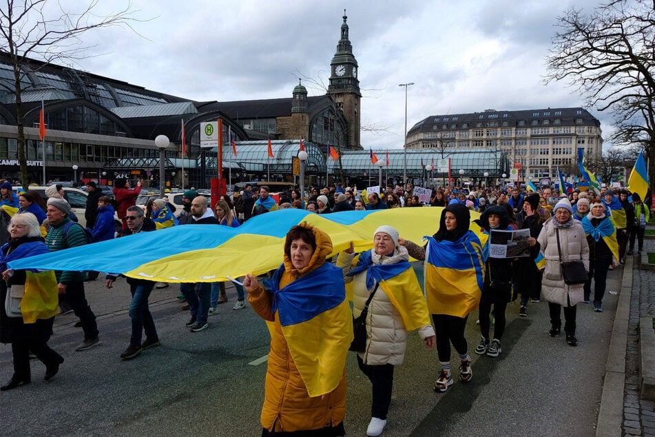 Zweiter Jahrestag: So gedenkt Hamburg der Opfer des Ukraine-Kriegs