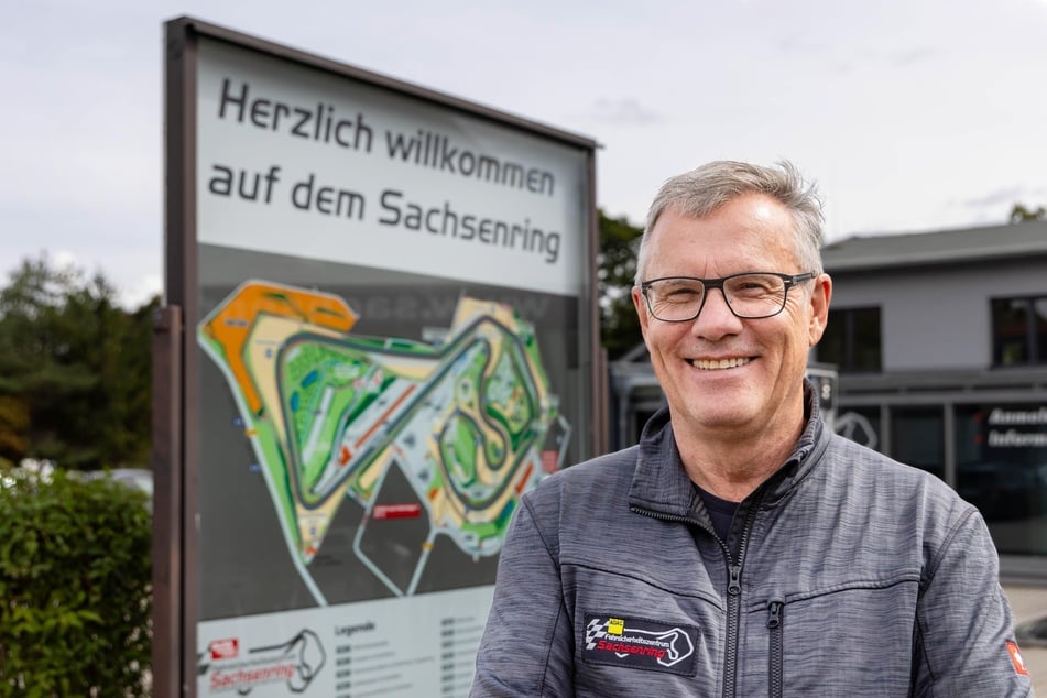 Ruben Zeltner (65), Leiter des Verkehrsicherheits-Zentrums am Sachsenring