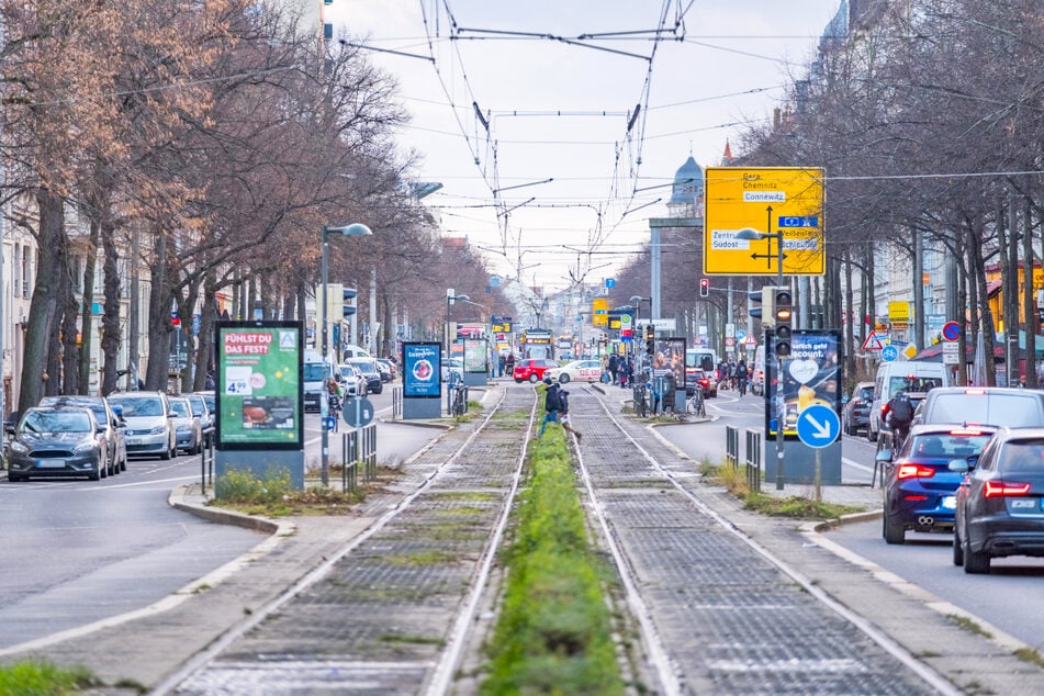 Die Karl-Liebknecht-Straße wird auf einer Strecke von rund 500 Metern bald zur Großbaustelle.