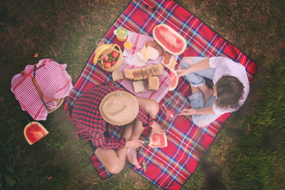 Gemütlich: Ein Picknick am Sonntag.