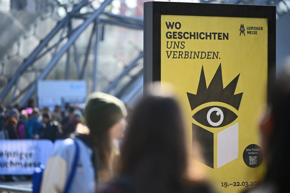 Die Leipziger Buchmesse steht in diesem Jahr unter dem Motto "Wo Geschichten uns verbinden".