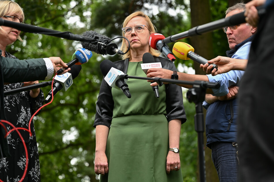 Anna Moskwa (44), Umweltministerin von Polen, ermahnt die deutsche Regierung.