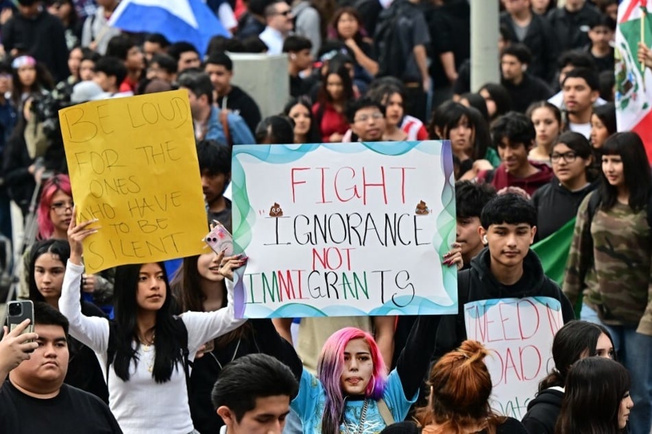 Students, teachers, families, and communities are fighting back against Donald Trump's efforts to significantly ramp up mass detentions and deportations.