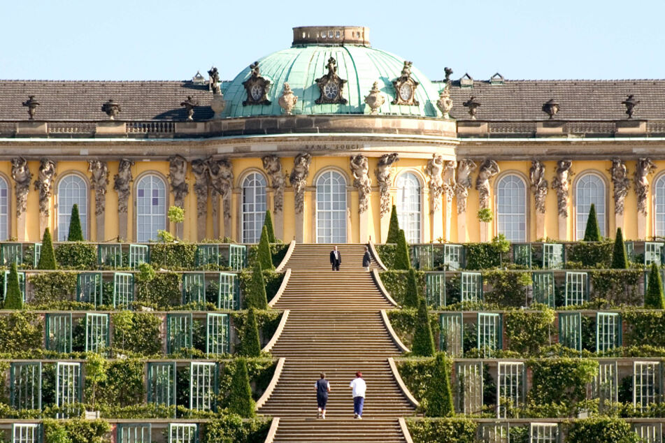 Lustschloss Sanssouci.