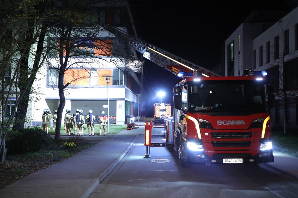 Rund 50 Einsatzkräfte waren am Donnerstag vor Ort.