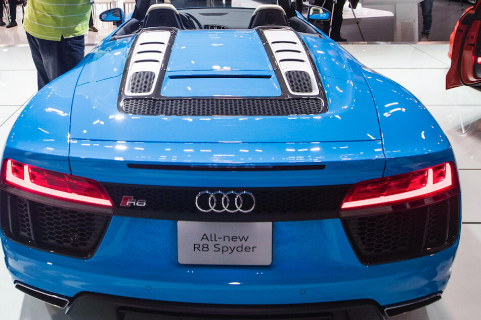Der Raser hatte sich einen Audi R8 Spyder gemietet. (Archivbild)