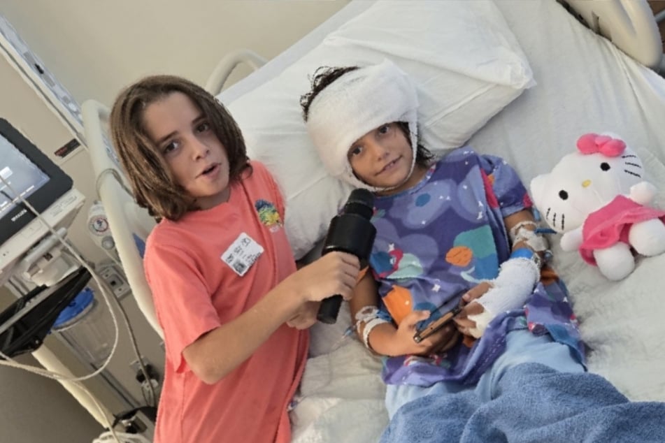 Nachdem Patricia (7) von sechs Hunden angegriffen worden war, erholt sich das Mädchen derzeit in einem Traumazentrum.