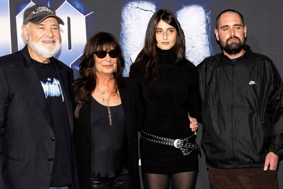 (From l. to r.) Rob, Michele, Romy, and Nick Reiner pictured together in September 2025 – three months before the murders.