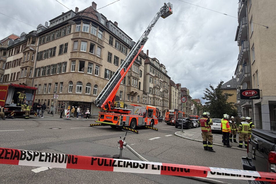 Die Feuerwehr war in Stuttgart-Süd im Einsatz.