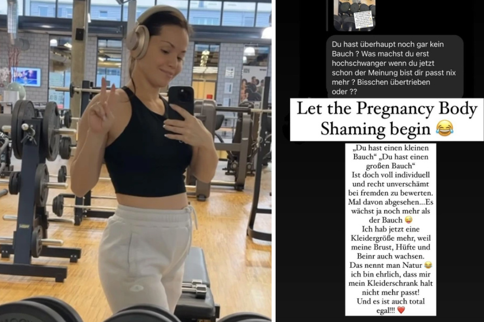 Christina Hänni (33) setzt sich auf Instagram gegen Schwangerschaft-Bodyshaming zur Wehr.