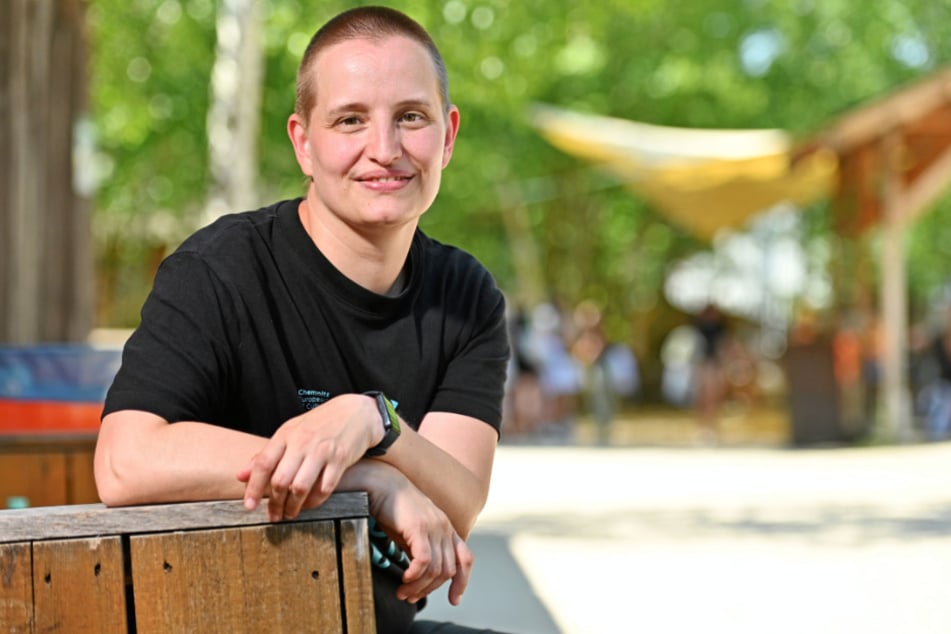 Franziska Herold (40) weiß, dass digitale Gewalt auch in Chemnitz ein Problem ist.