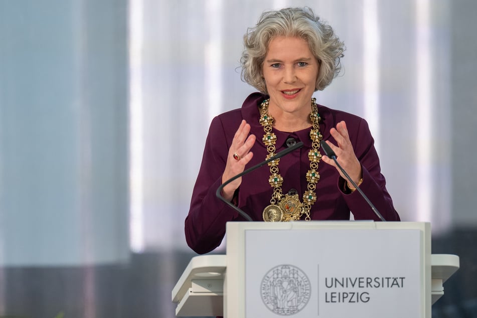 Prof. Dr. Eva Inés Obergfell ist seit April 2022 Rektorin der Universität Leipzig. (Archivfoto)