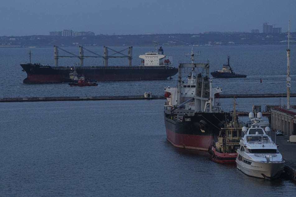 IM Hafen von Odessa wurde ein Frachter durch den ukrainischen Geheimdienst gestoppt. (Archivbild)