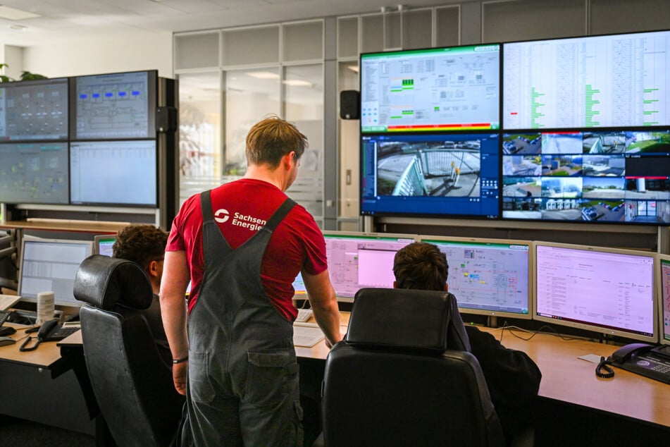 Von Reick aus werden auch andere Anlagen von SachsenEnergie gesteuert.