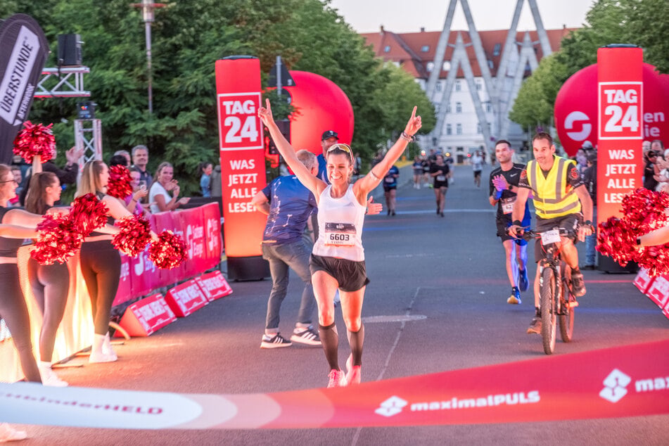 Franziska Schneider gewann die weibliche 6-Kilometer-Distanz.
