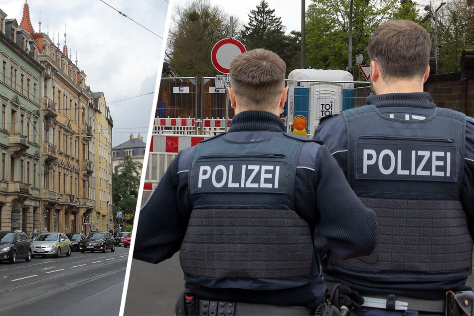 Dresden: Geschlagen, beleidigt und angefahren: Mehrere Attacken auf Polizisten in einer Nacht