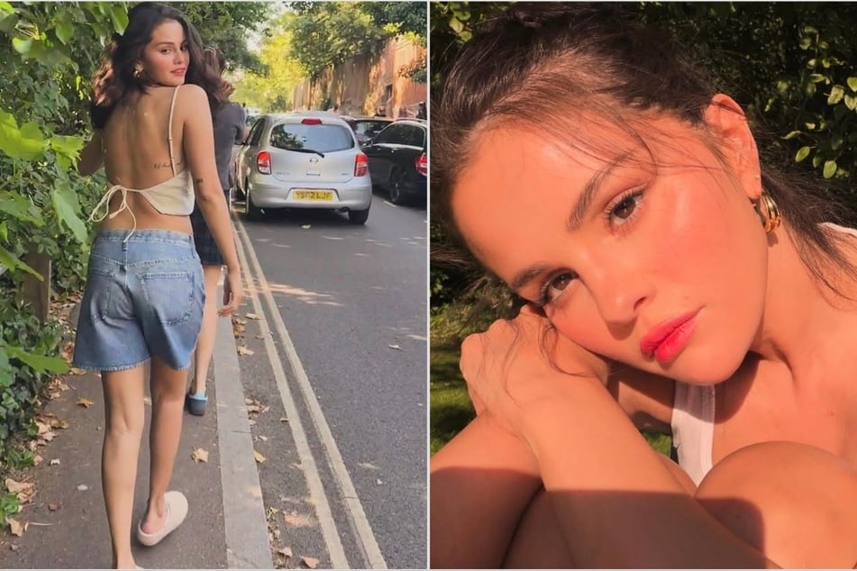 Selena Gomez is strutting down the streets of London amid production of Only Murders in the Building season six.