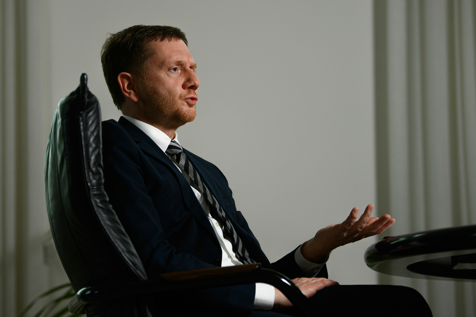 MP Kretschmer (45, CDU) hat einen schärferen Lockdown im Freistaat ausgeschlossen.