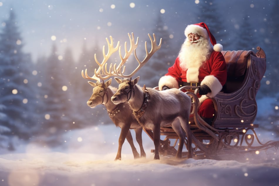 This Christmas, find out when Santa's sleigh will arrive with NORAD (stock image).