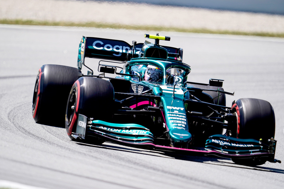 Sebastian Vettel (33) vom Team Aston Martin hatte keine Chance auf einen Podiumsplatz.