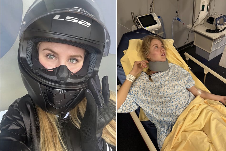 Auf Instagram schildert Maria Carolina di Borbone delle Due Sicilie ihren schweren Unfall.