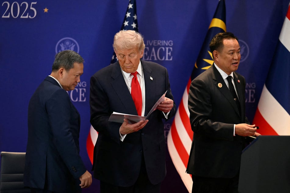 Trump is currently on a tour of Asia that will culminate in a meeting with Chinese President Xi Jinping.