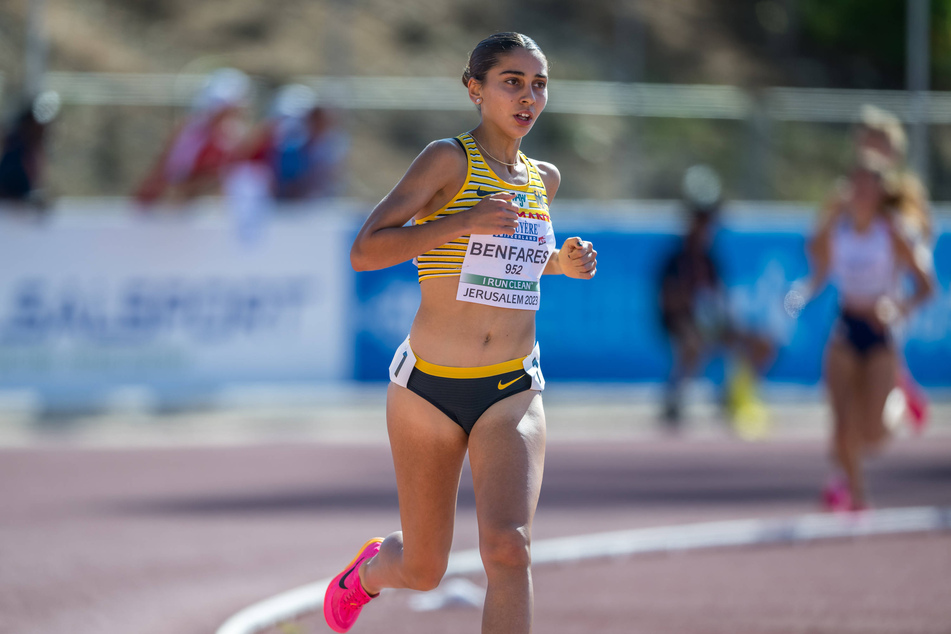 Sofia Benfares (19) lief bei der U20-EM im vergangenen Jahr auf den dritten Platz über 3000 Meter.