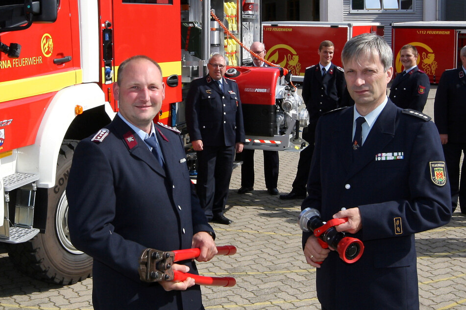 Gemeindewehrleiter Peter Kammel (56) hat ein neues Ausbildungsgerät.