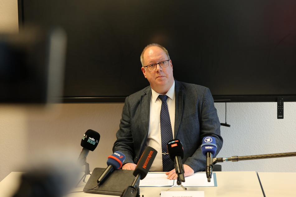 Staatsanwalt Heribert Kaune-Gebhardt präsentierte am Mittwoch die ersten Ermittlungsergebnisse.