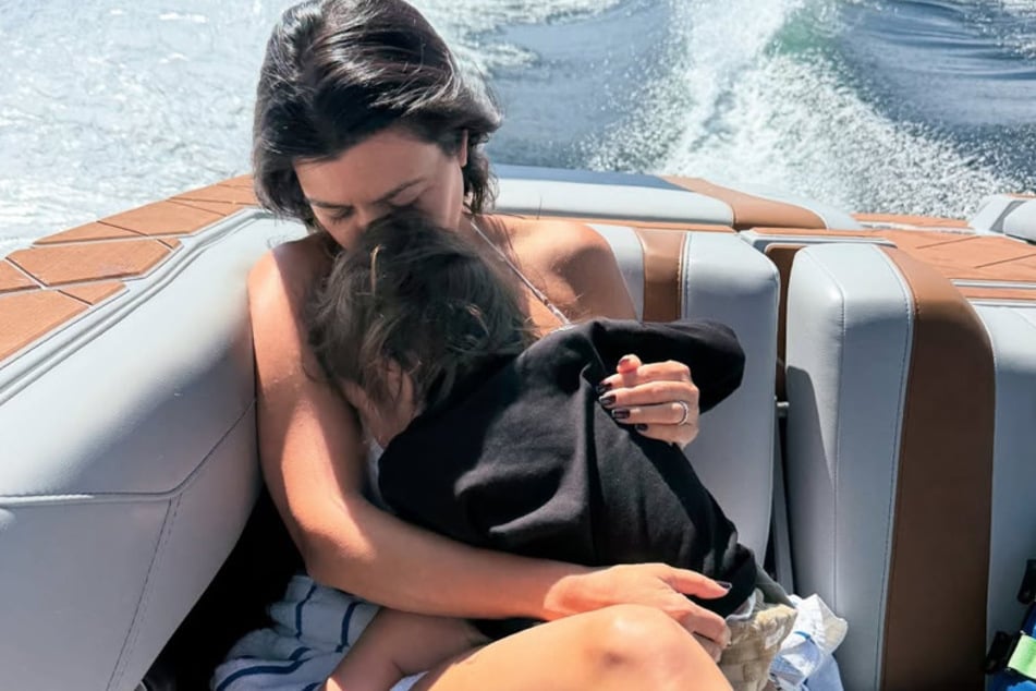Kourtney Kardashian got backlash for not having a life vest on her 21-month-old son in her latest post.